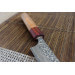 Couteau universel japonais artisanal Yoshimi Kato 15cm SG2 Damascus cerisier