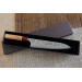 Couteau de chef japonais artisanal Yoshimi Kato 21cm VG10 Nickel Damascus cerisier