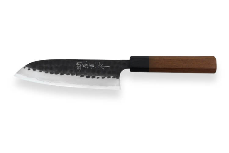 Couteau santoku japonais artisanal Anryu AS 17cm