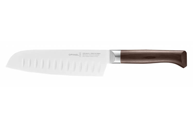 Couteau santoku alvéolé Opinel Les Forgés 1890 lame 17cm