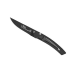 Couteau pliant Le Thiers Liner Lock Claude Dozorme acier inox noir 10,5cm