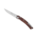 Couteau pliant semi dentelé Le Thiers Liner Lock Claude Dozorme vallernia 12,5cm