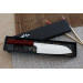 Couteau santoku japonais artisanal Kei Kobayashi SG2 17cm
