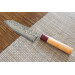 Couteau santoku japonais artisanal Yoshimi Kato 17cm VG10 Nickel Damascus cerisier
