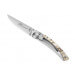Couteau pliant Le Thiers Liner Lock Claude Dozorme corne de bélier 10,5cm