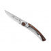 Couteau pliant Le Thiers Liner Lock Claude Dozorme fibre Vallernia 10,5 cm