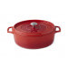 Cocotte ovale Invicta en fonte émaillée 29cm