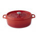 Cocotte ovale Invicta en fonte émaillée 31cm