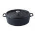 Cocotte ovale Invicta en fonte émaillée 31cm