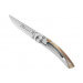 Couteau pliant Le Thiers Liner Lock Claude Dozorme corne claire 10,5 cm