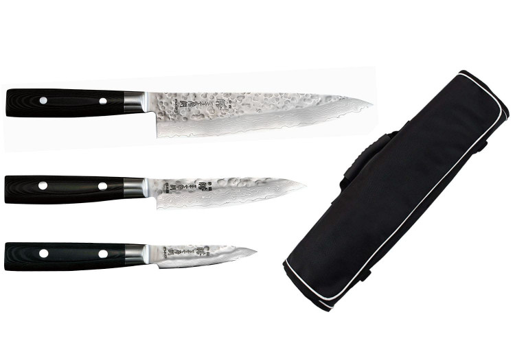 Mallette de 3 couteaux Japonais Yaxell Zen