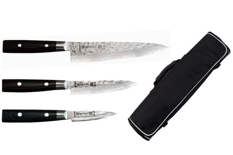Mallette de 3 couteaux Japonais Yaxell Zen