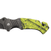 Couteau pliant Puma-Tec 304812 camouflage jaune fluo 12cm