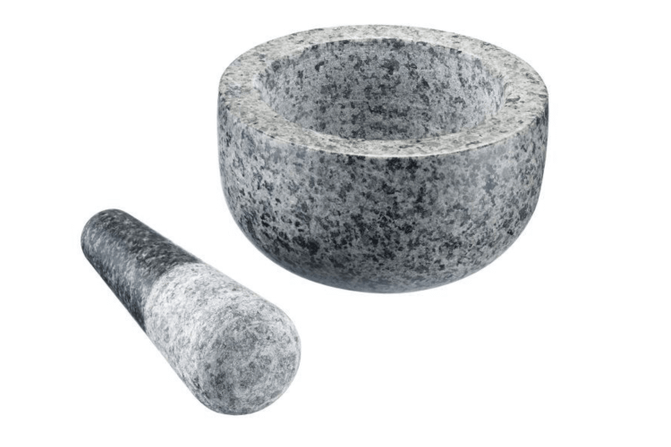 Mortier Westmark diamètre 13 cm en granit + pilon