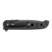 Couteau pliant CRKT M16-01KS lame noire manche inox noir 10cm