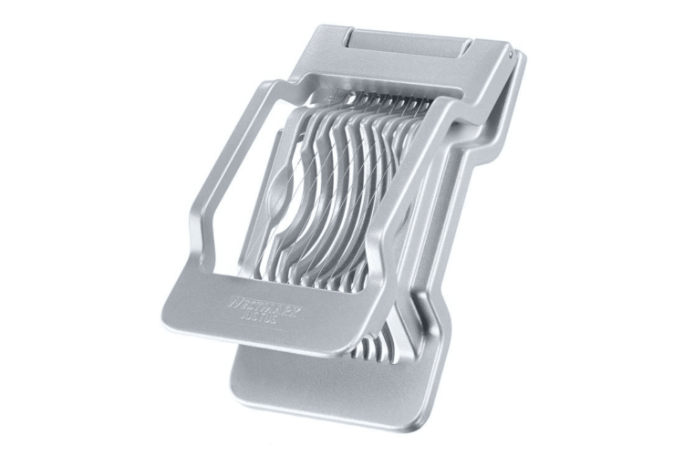 Coupe­-œuf "Justus" Westmark en aluminium et lames acier inox