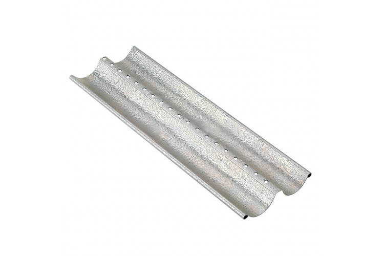 Plaque à baguettes 2 gouttières en aluminium