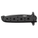 Couteau pliant CRKT M21-10KSF manche acier inox noir 10cm 