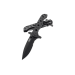 Couteau pliant CRKT M21-10KSF manche acier inox noir 10cm 
