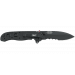 Couteau pliant CRKT M21 manche à trous G10 noir