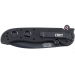 Couteau pliant CRKT M21 manche à trous G10 noir