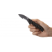 Couteau pliant CRKT M21 manche à trous G10 noir