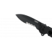 Couteau pliant CRKT M21 manche à trous G10 noir
