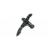 Couteau pliant CRKT M21 manche à trous G10 noir