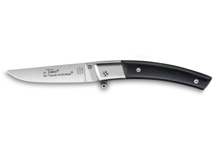 Couteau pliant Le Thiers Secure Claude Dozorme manche ébène 11cm