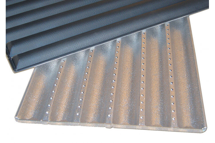 Plaque à pain pour 5 baguettes en aluminium