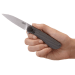 Couteau pliant CRKT SLACKER K350KXP manche alu gris anthracite 11cm