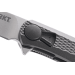Couteau pliant CRKT SLACKER K350KXP manche alu gris anthracite 11cm