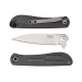 Couteau pliant CRKT SLACKER K350KXP manche alu gris anthracite 11cm