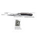 Couteau pliant Le Thiers Secret Claude Dozorme manche fibre de carbone 11cm
