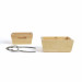 Set casse-noix Livoo avec 2 bols en bambou empilables
