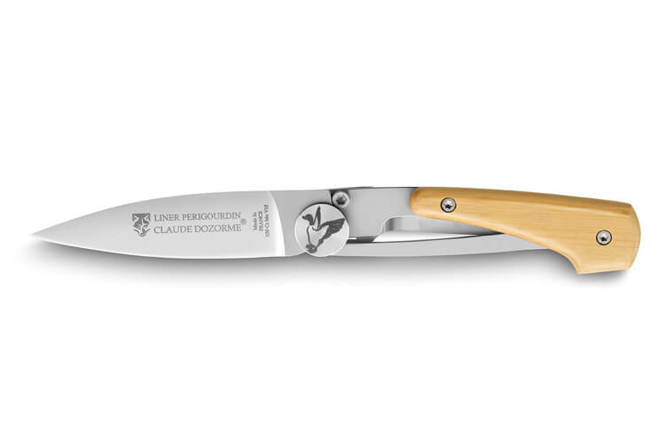 Couteau pliant Périgourdin Claude Dozorme manche buis 10cm