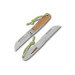 Couteau pliant Liner London Claude Dozorme manche teck 11cm