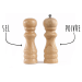 Set moulin à poivre et salière Livoo bois