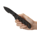 Couteau pliant CRKT M21 manche à trous G10 noir