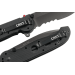 Couteau pliant CRKT M21 manche à trous G10 noir
