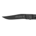 Couteau pliant ultra fin Laguiole Claude Dozorme noir manche corne de bélier 11cm