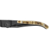 Couteau pliant ultra fin Laguiole Claude Dozorme noir manche corne de bélier 11cm