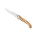 Couteau pliant Laguiole Claude Dozorme manche olivier 12cm