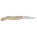 Couteau pliant Laguiole Claude Dozorme manche olivier 12cm