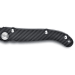 Couteau pliant Laguiole Claude Dozorme noir manche carbone 12cm