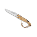 Couteau pliant Laguiole Claude Dozorme manche olivier 12cm avec tire-bouchon