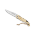 Couteau pliant Laguiole Claude Dozorme manche bouleau 12cm avec tire-bouchon