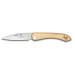 Couteau pliant capucin Claude Dozorme manche buis gravure cerf 12,5cm