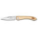 Couteau pliant capucin Claude Dozorme manche buis gravure sanglier 12,5cm