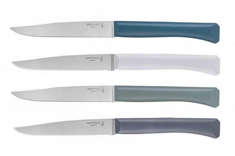 Coffret 4 couteaux Opinel Bon Appétit+ Tempête 11cm inox